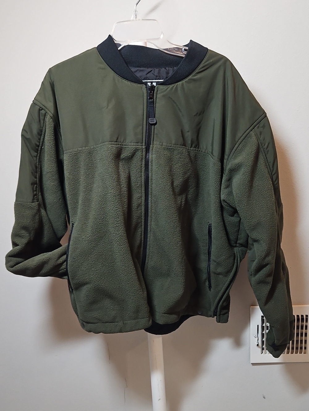 5.11 2XL Olive Green Bomber Fleece Jacket